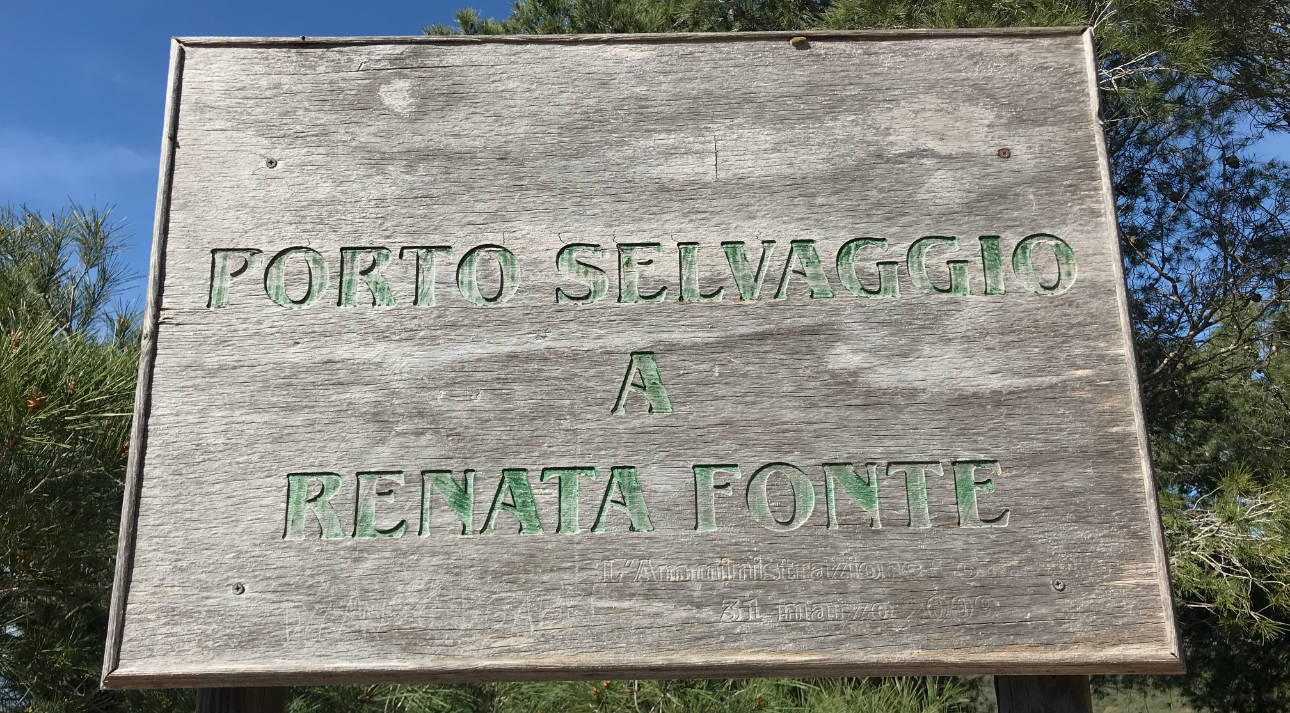 renata fonte porto selvaggio